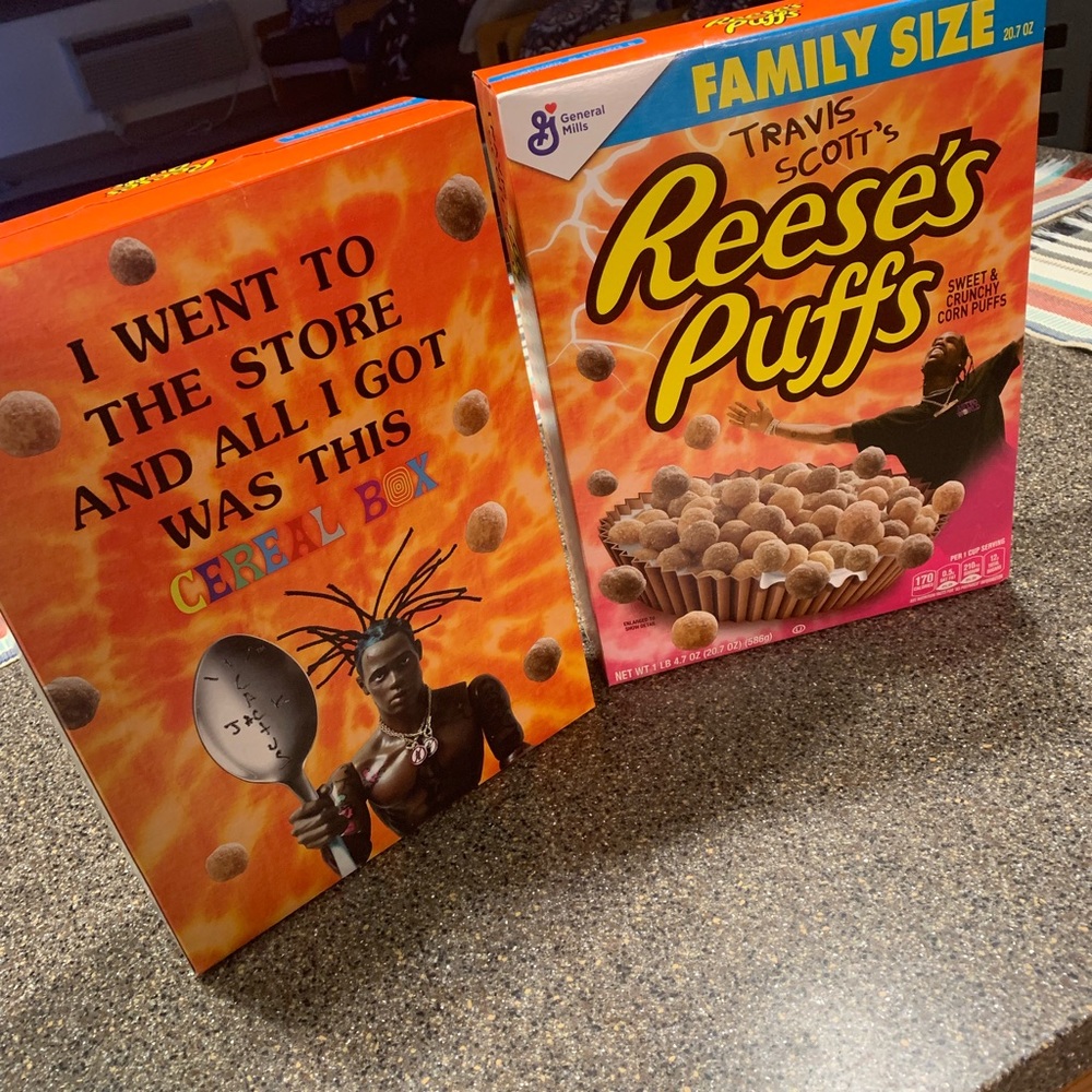 Travis Scott CEREAL!! LIMITED!!